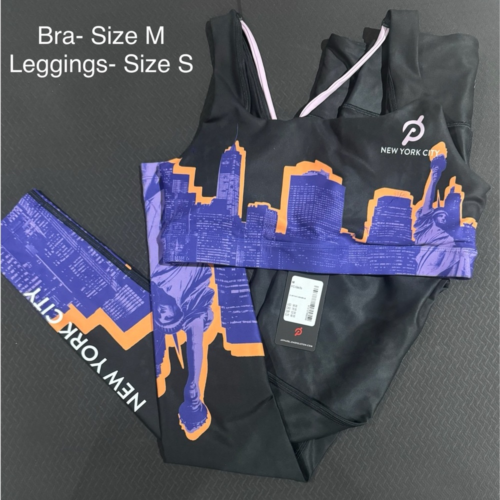 Peloton Apparel New York City Edition Bra and Leggings